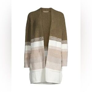 Barefoot Dreams CozyChic Sunset Boyfriend Cardigan Size Small